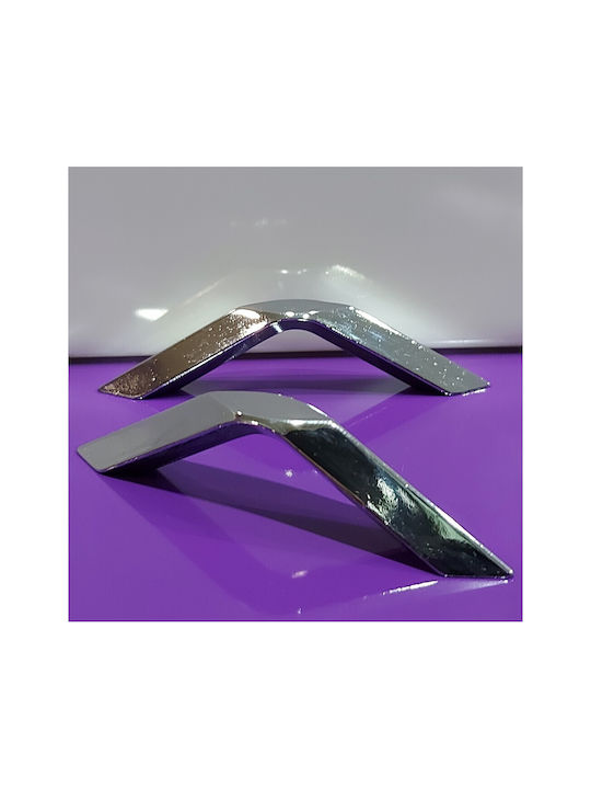 Italian Furniture Handle Eureka 11689-064-roz1 Chrome Glossy Size 6.4cm