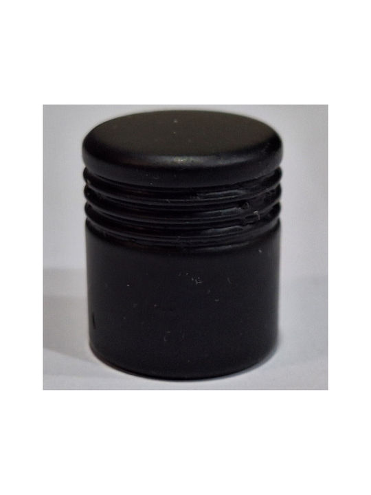 Black Italian Furniture Knob Eureka 11417-000-20a1 Black Matt D.20