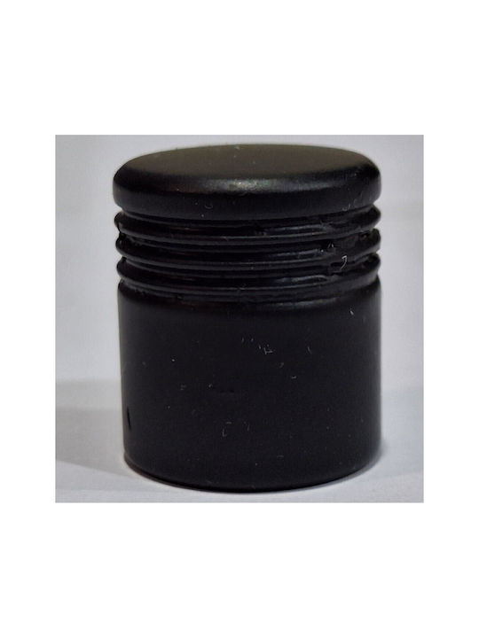 Black Italian Furniture Knob Eureka 11417-000-20a1 Black Matt D.20