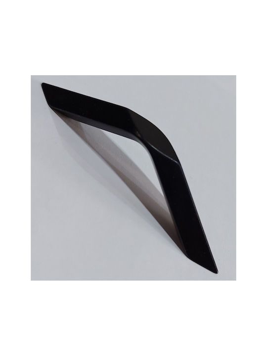 Italian Furniture Handle Eureka 11688-064-roz1 Black Matte Size 6.4cm