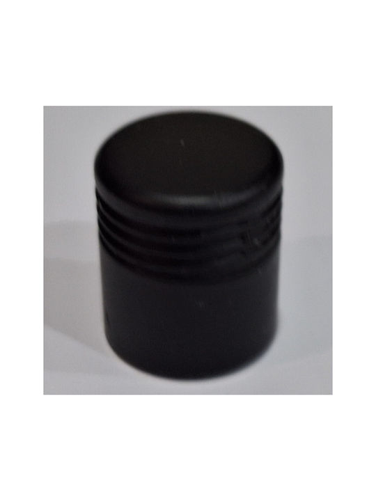 Black Italian Furniture Knob Eureka 11417-000-20a1 Black Matt D.20
