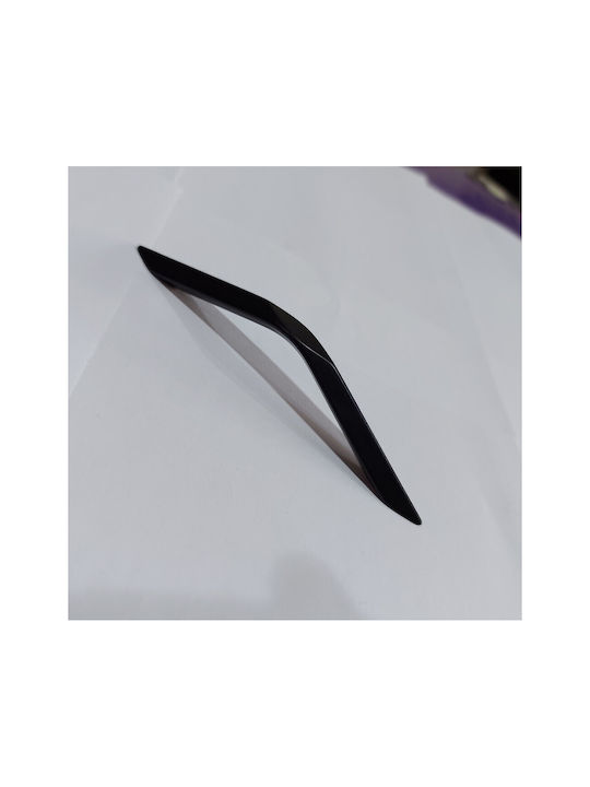 Italian Furniture Handle Eureka 11683-096-roz1 Black Matte Size 9.6cm