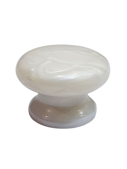 Italian Furniture Knob Eureka 11552-000-mab1 Plastic Dimensions D.29
