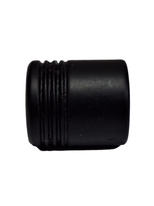 Black Italian Furniture Knob Eureka 11417-000-20a1 Black Matt D.20