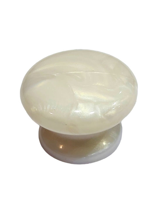 Italian Furniture Knob Eureka 11552-000-mab1 Plastic Dimensions D.29