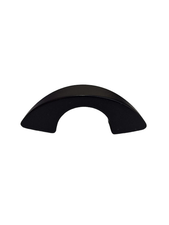 Italian Furniture Handle Eureka 11653-032-ino Black Matte Size 3.2cm