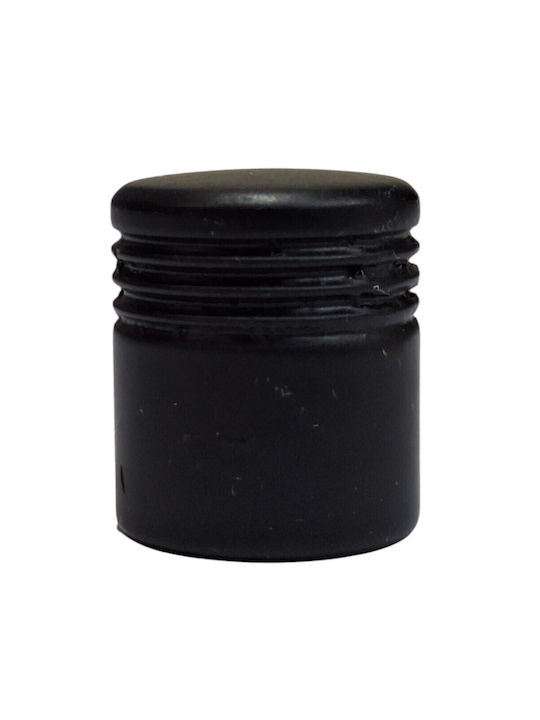 Black Italian Furniture Knob Eureka 11417-000-20a1 Black Matt D.20