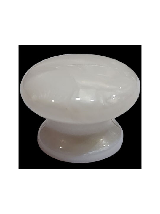 Italian Furniture Knob Eureka 11552-000-mab1 Plastic Dimensions D.29