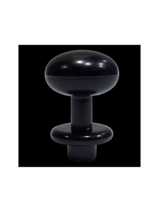 Italian Furniture Knob Eureka 11698-000-acc1 Black Matte D.16