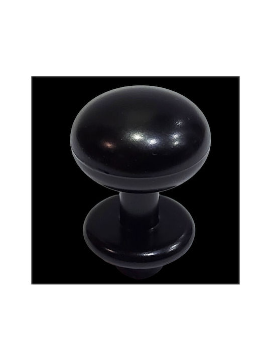 Italian Furniture Knob Eureka 11698-000-acc1 Black Matte D.16