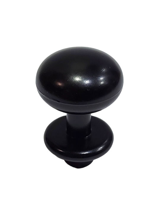 Italian Furniture Knob Eureka 11698-000-acc1 Black Matte D.16