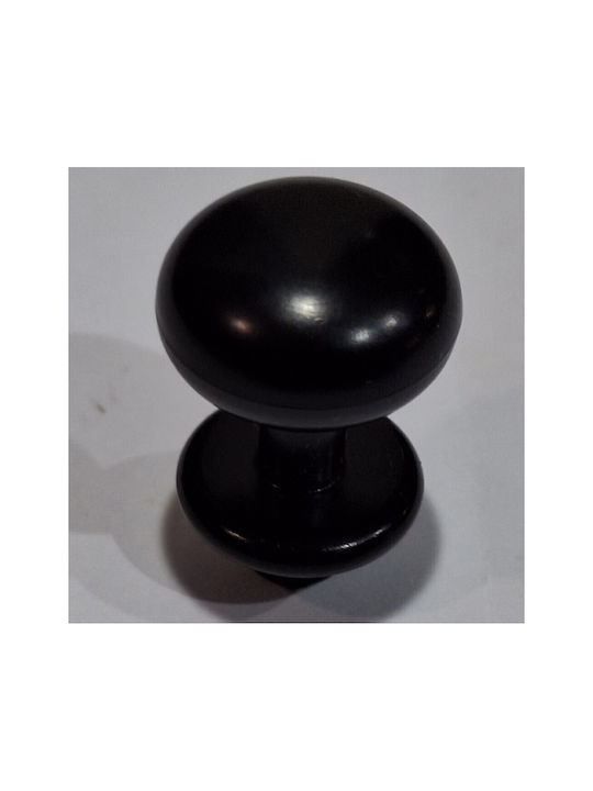Italian Furniture Knob Eureka 11698-000-acc1 Black Matte D.16