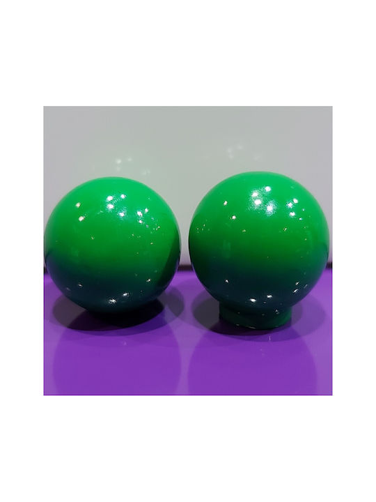 Buton Italian Pentru Mobilier Eureka 11712-000-pla1 Verde Plastic Ø30