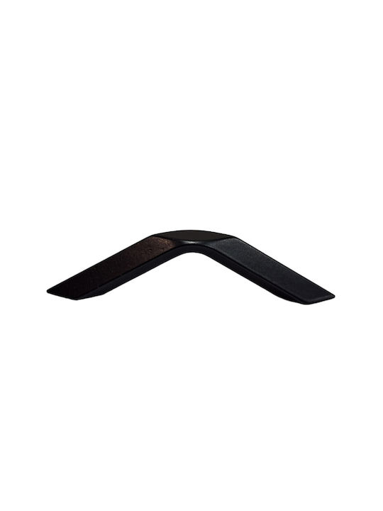 Italian Furniture Handle Eureka 11683-096-roz1 Black Matte Size 9.6cm