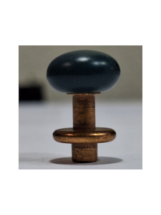 Italian Furniture Knob Eureka 11700-000-acc1 Copper Matte Ø16