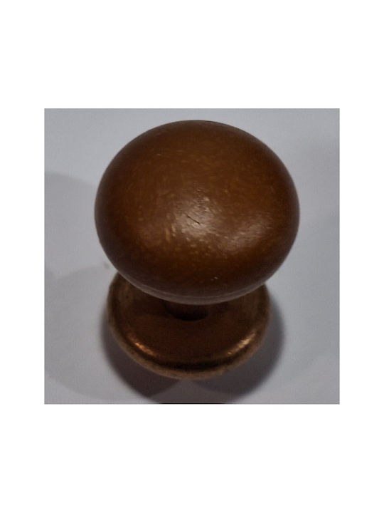 Italian Furniture Knob Eureka 11699-000-acc1 Copper Matte Brown Ø16