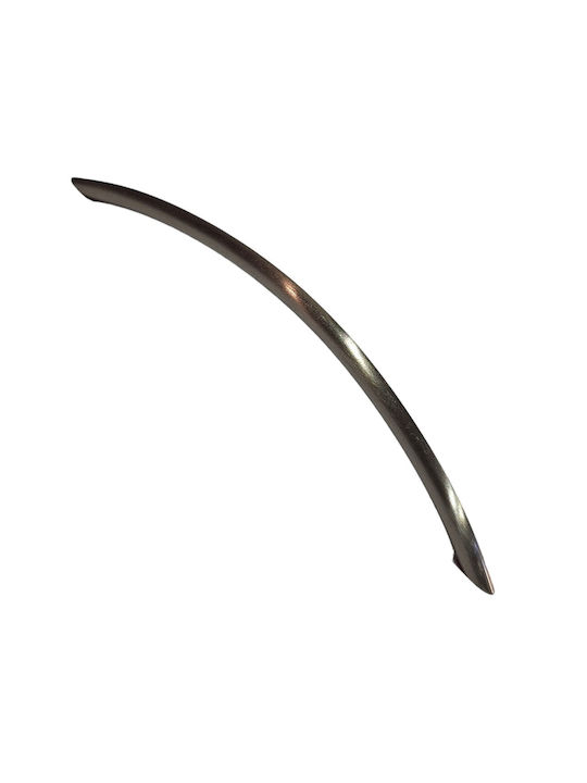 Italian Furniture Handle Eureka 11694-192-ino Nickel Matt Size 19.2cm
