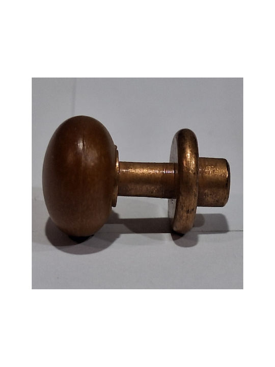 Italian Furniture Knob Eureka 11699-000-acc1 Copper Matte Brown Ø16