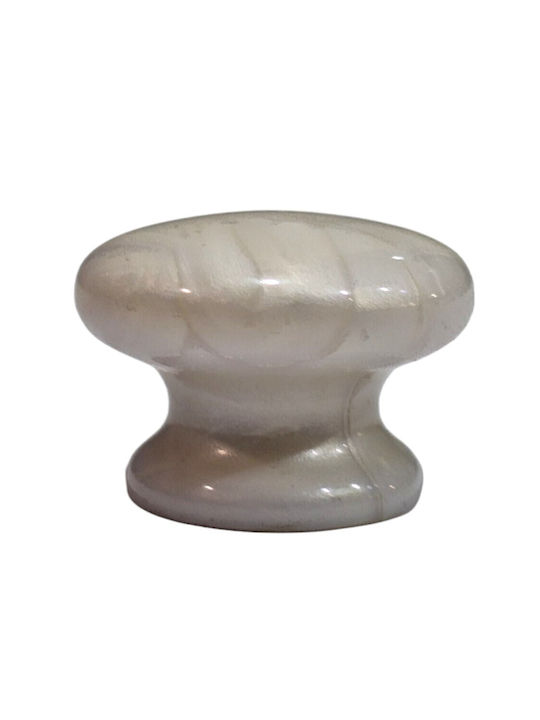 Italian Furniture Knob Eureka 11552-000-mab1 Plastic Dimensions D.29