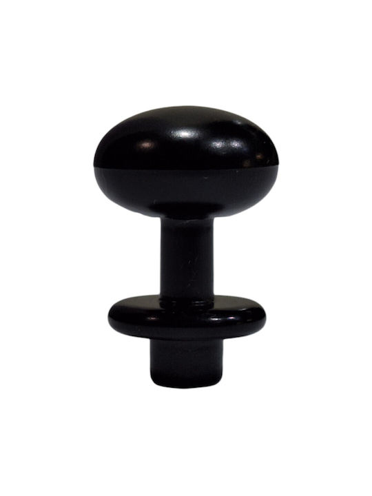 Italian Furniture Knob Eureka 11698-000-acc1 Black Matte D.16