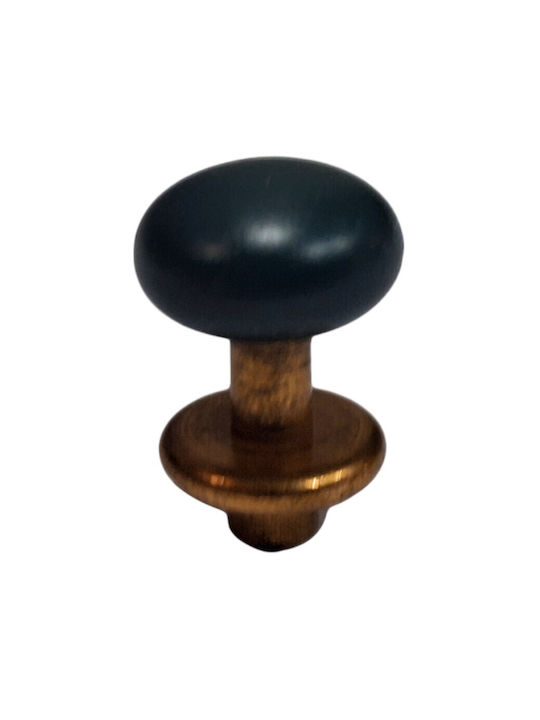 Italian Furniture Knob Eureka 11700-000-acc1 Copper Matte Ø16