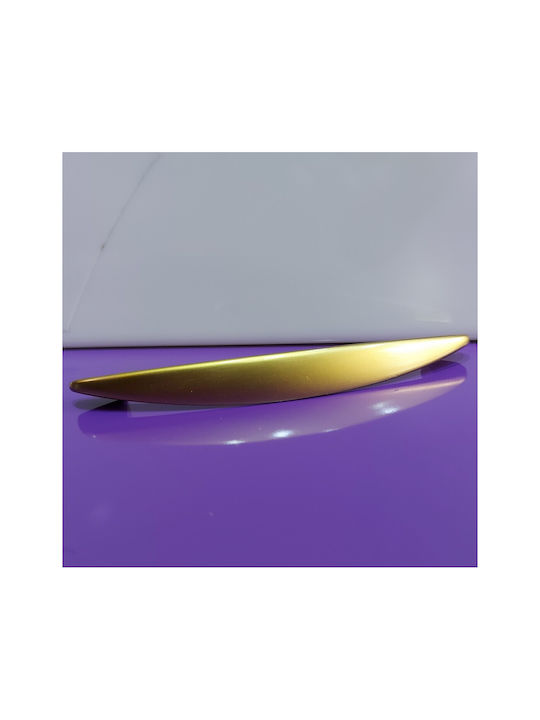 Italian Furniture Handle Eureka 11728-160-brz1 Gold Matte Size 16.0cm