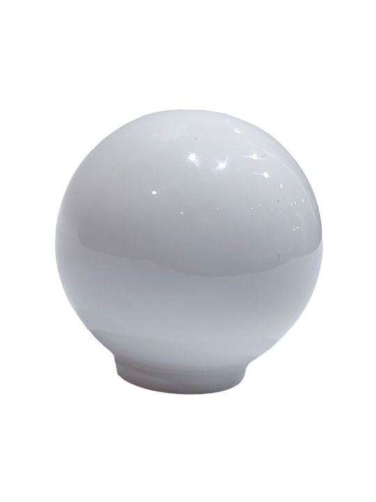 Italian Furniture Knob Eureka 11716-000-pla1 White Plastic D.34