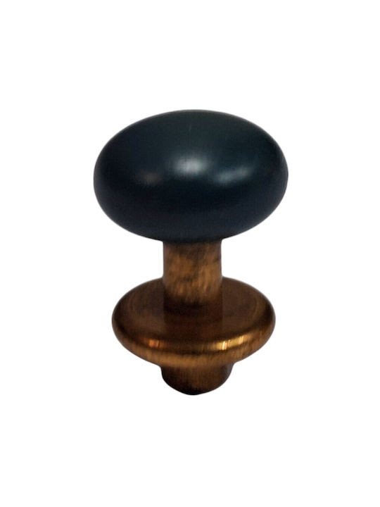 Italian Furniture Knob Eureka 11700-000-acc1 Copper Matte Ø16
