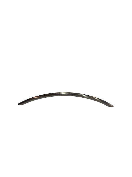 Italian Furniture Handle Eureka 11694-192-ino Nickel Matt Size 19.2cm