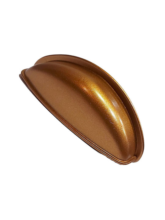 Italian Furniture Flush Handle Eureka 11725-064-brz1 Copper Dimension 6.4cm