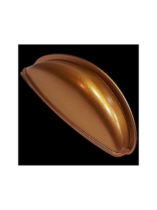 Italian Furniture Flush Handle Eureka 11725-064-brz1 Copper Dimension 6.4cm