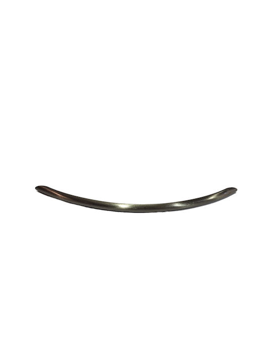Italian Furniture Handle Eureka 11694-192-ino Nickel Matt Size 19.2cm