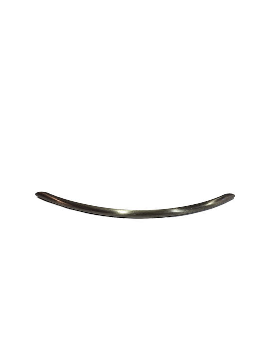 Italian Furniture Handle Eureka 11694-192-ino Nickel Matt Size 19.2cm