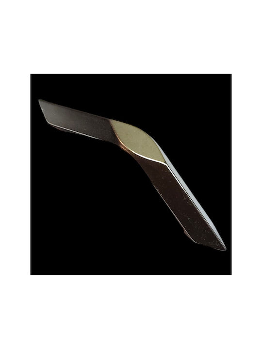 Italian Furniture Handle Eureka 11726-064-roz1 Nickel Matte Size 6.4cm