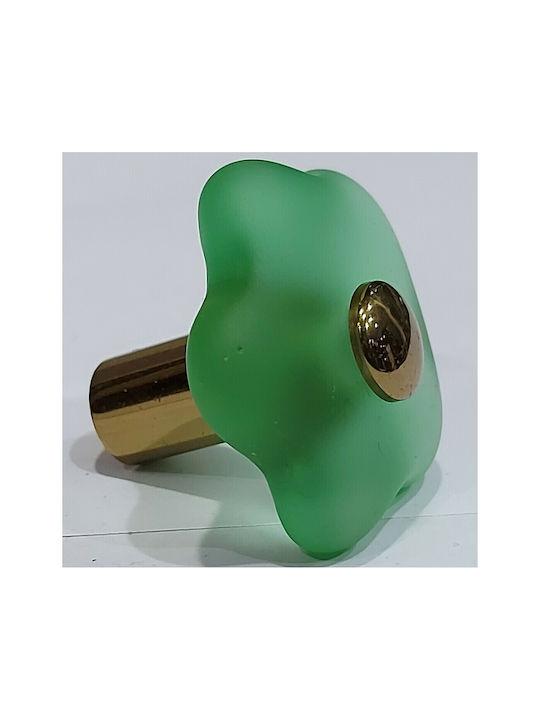 Krisallines Italienisches Möbelgriff Valli&valli 9061-mour Kristall Murano Durchmesser 35