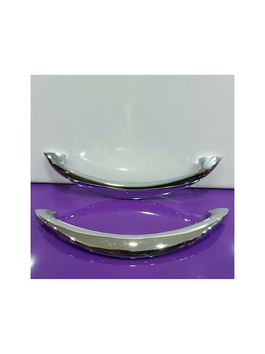Italienischer Möbelgriff Valli&Valli 4810-160-ino1 Chrom Hochglanz Maße 16,0cm