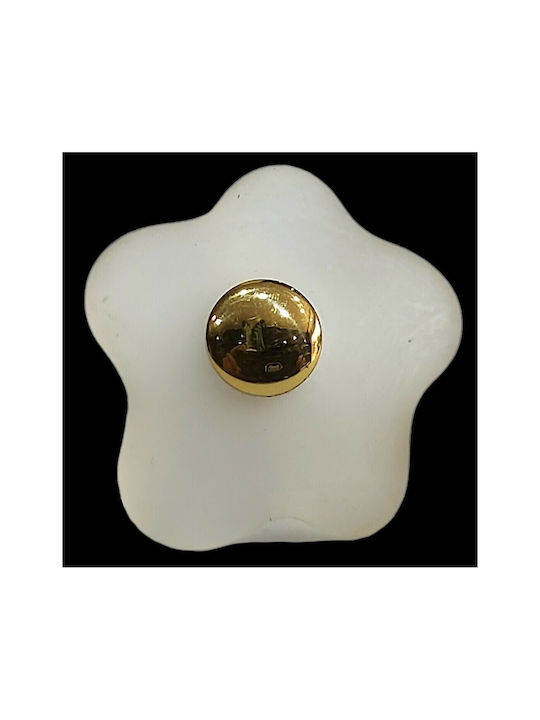 Kunststoff Möbelgriff Italienisches Kristall Knopf Valli&valli 9060-mour Murano Kristall Φ35
