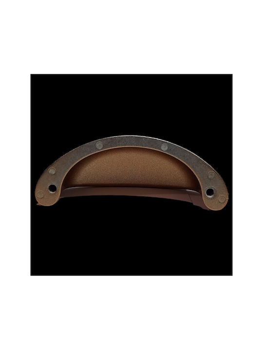 Italian Furniture Flush Handle Eureka 11725-064-brz1 Copper Dimension 6.4cm