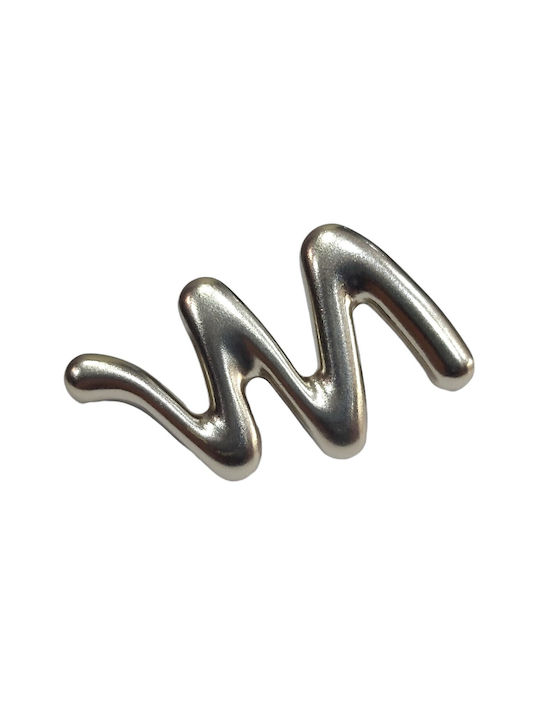 Italienischer Möbelgriff Valli&valli 4818-64-12b1 Nickel Matt Maße 6,4cm