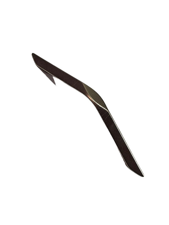 Italian Furniture Handle Eureka 11726-064-roz1 Nickel Matte Size 6.4cm