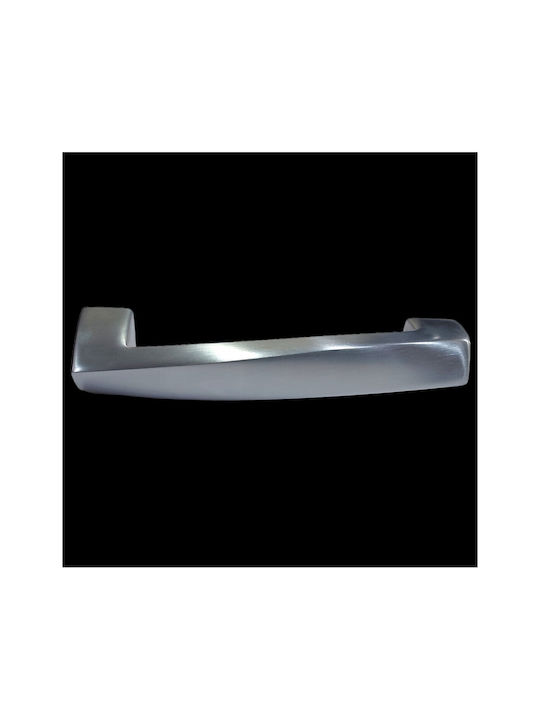 Italienischer Möbelgriff Valli&valli 4793-128-10c1 Chrom Matt Länge 12,8cm