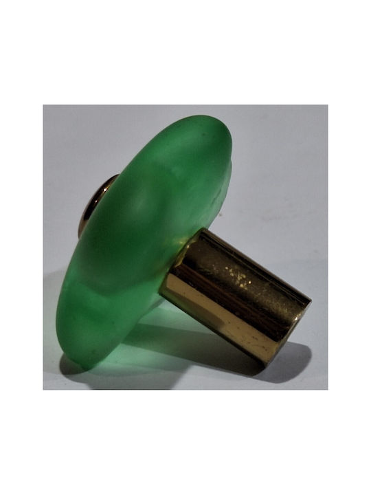 Krisallines Italienisches Möbelgriff Valli&valli 9061-mour Kristall Murano Durchmesser 35