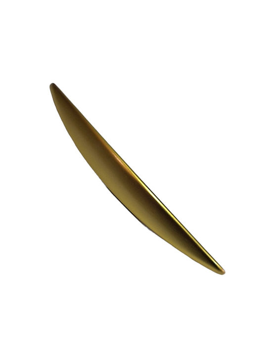 Italian Furniture Handle Eureka 11728-160-brz1 Gold Matte Size 16.0cm