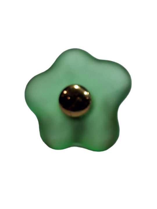 Krisallines Italienisches Möbelgriff Valli&valli 9061-mour Kristall Murano Durchmesser 35