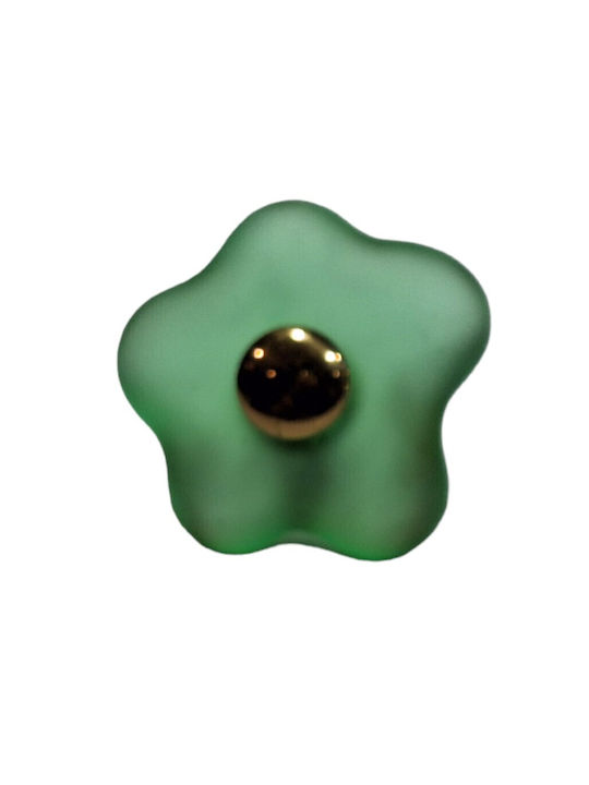 Krisallines Italienisches Möbelgriff Valli&valli 9061-mour Kristall Murano Durchmesser 35