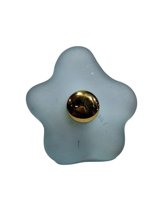 Krisallines Italienisches Möbelgriff Valli&valli 9062-mour Kristall Murano Φ35