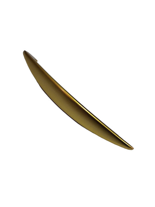 Italian Furniture Handle Eureka 11728-160-brz1 Gold Matte Size 16.0cm