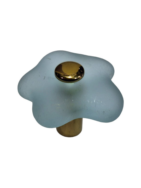 Krisallines Italienisches Möbelgriff Valli&valli 9062-mour Kristall Murano Φ35