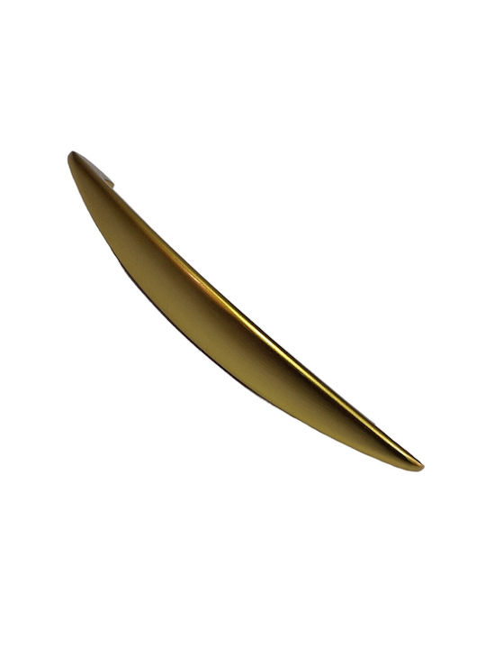 Italian Furniture Handle Eureka 11728-160-brz1 Gold Matte Size 16.0cm