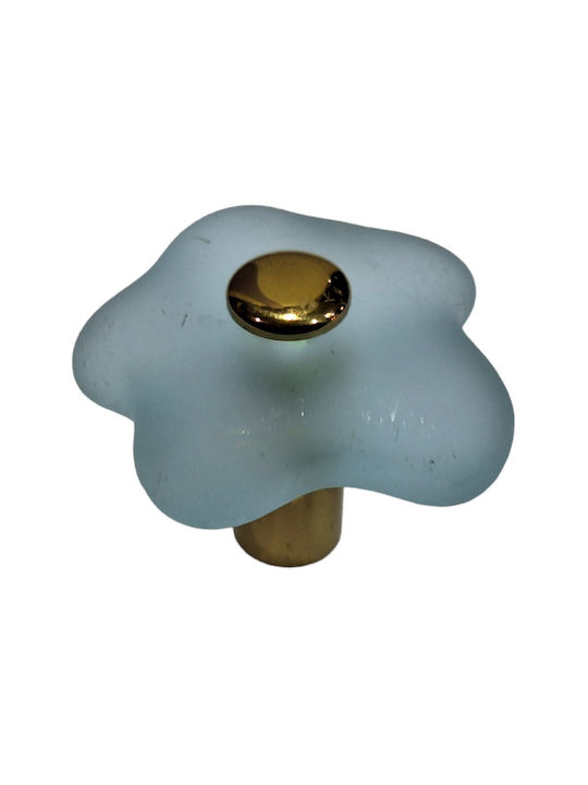 Krisallines Italienisches Möbelgriff Valli&valli 9062-mour Kristall Murano Φ35